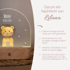 Nachtlicht personalisiert "Löwe Ludwig"