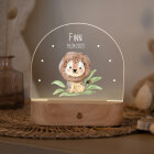 Nachtlicht für Kinder personalisiert "Löwe Leo"